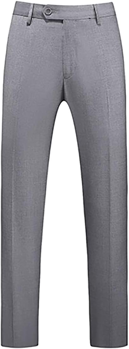 KUDORO Anzüge Herren Anzüge Slim Fit 3 Teilig Herrenanzüge 3-Teilig Zwei Knöpfe für Hochzeit Sakko W