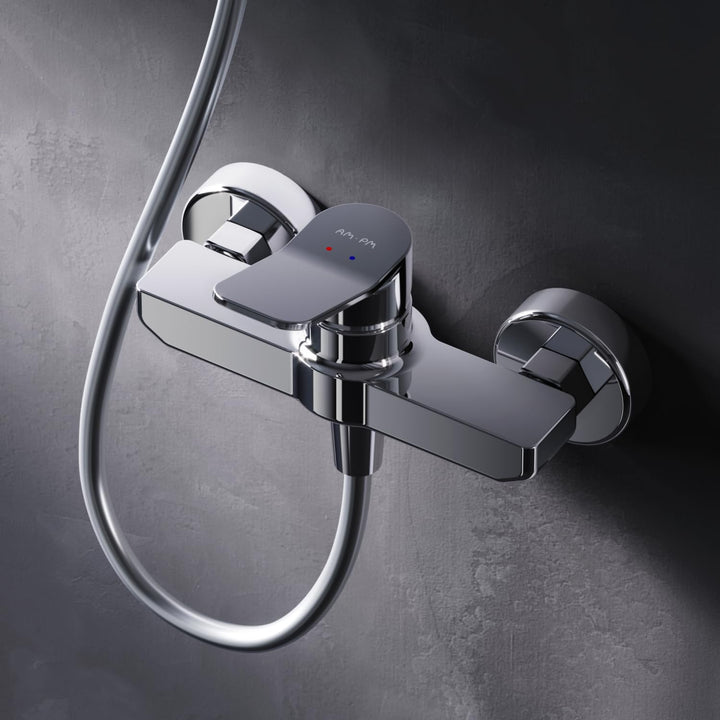 AM.PM X-Joy FXA20000 Duscharmatur mit Einhebelmischer, Mischbatterie Dusche, Einhand-Brausebatterie,