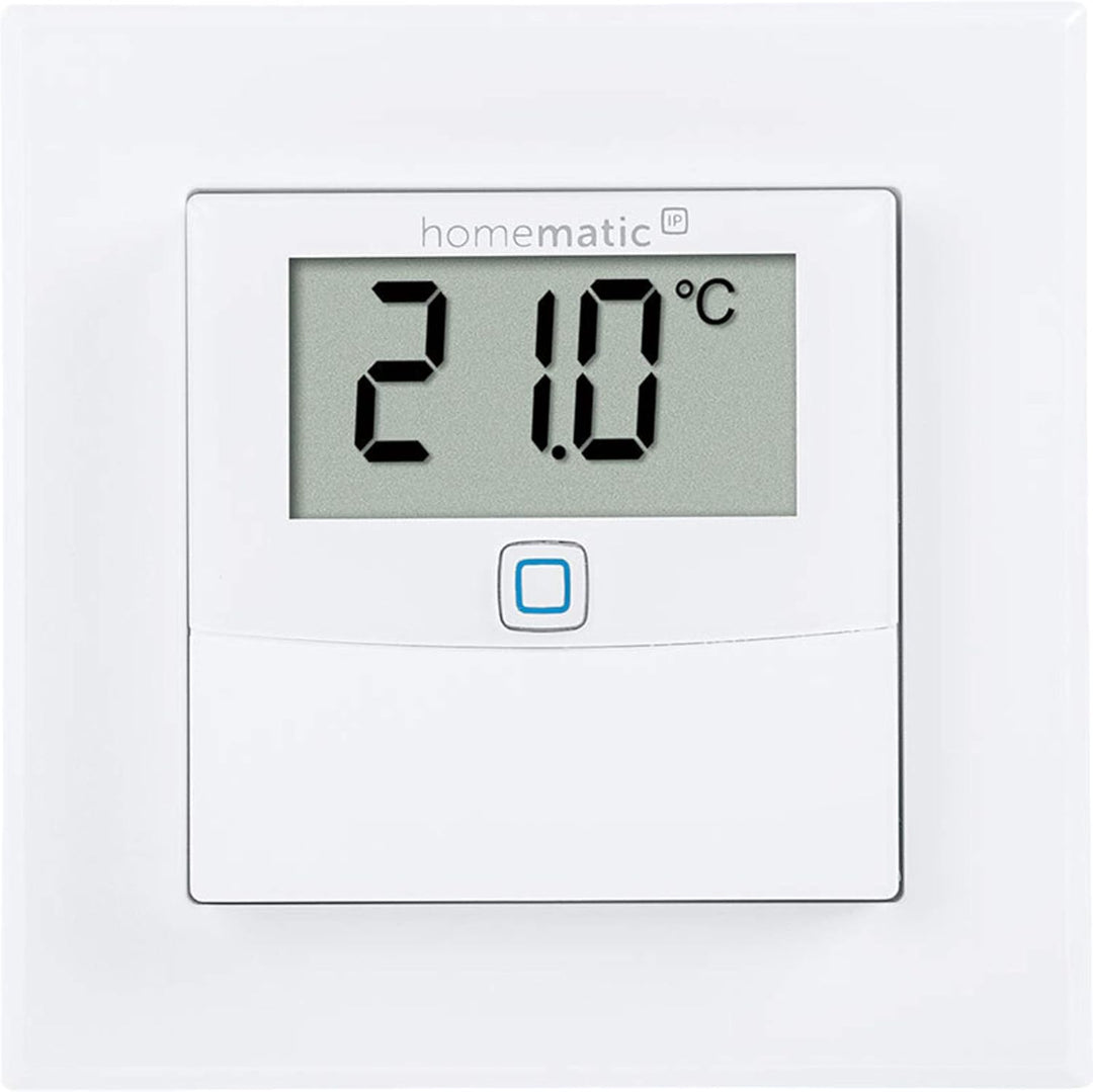 Homematic IP Smart Home 3er-Set Temperatur- und Luftfeuchtigkeitssensor mit Display – innen, steuert