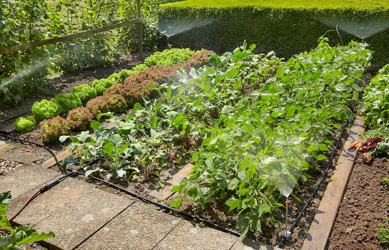 Gardena Start Set Pflanzflächen: Micro-Drip-Gartenbewässerungssystem zur individuellen, flexiblen Be