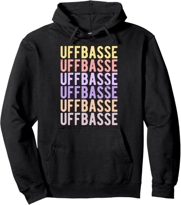 UFFBASSE - AUFPASSEN Pfalz Pfälzer Badisch Pfälzisch Dialekt Pullover Hoodie