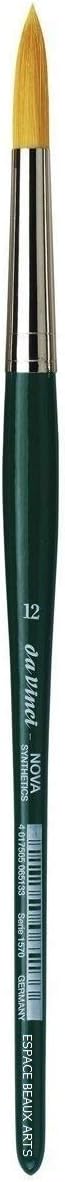 DaVinci ESPACE BEAUX ARTS Da Vinci 1570 Serie - Aquarell-Pinsel-8er Set NOVA-Synthetik no.10/0, 5/0,