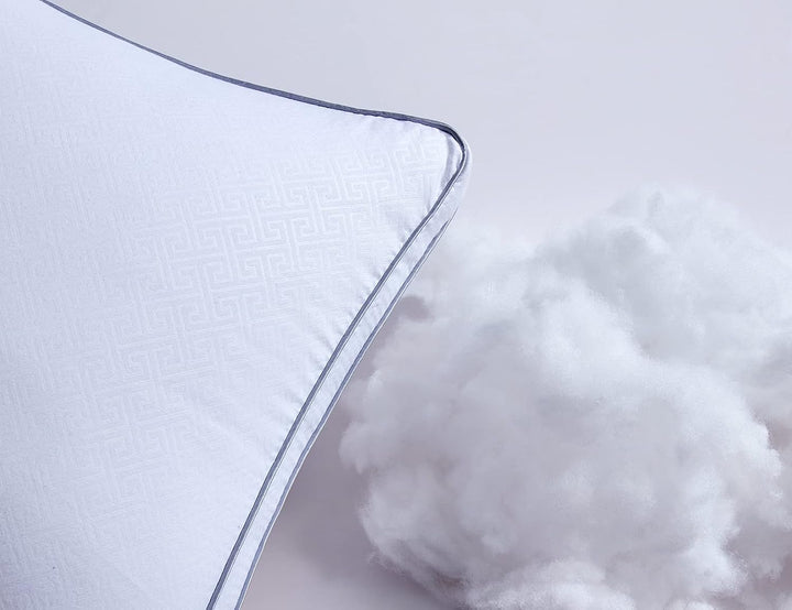 Hotel Kissen 40 x 80 2er Set-Pillows for Sleeping-Kopfkissen 40x80-Down Alternative Mikrofaser Nacke