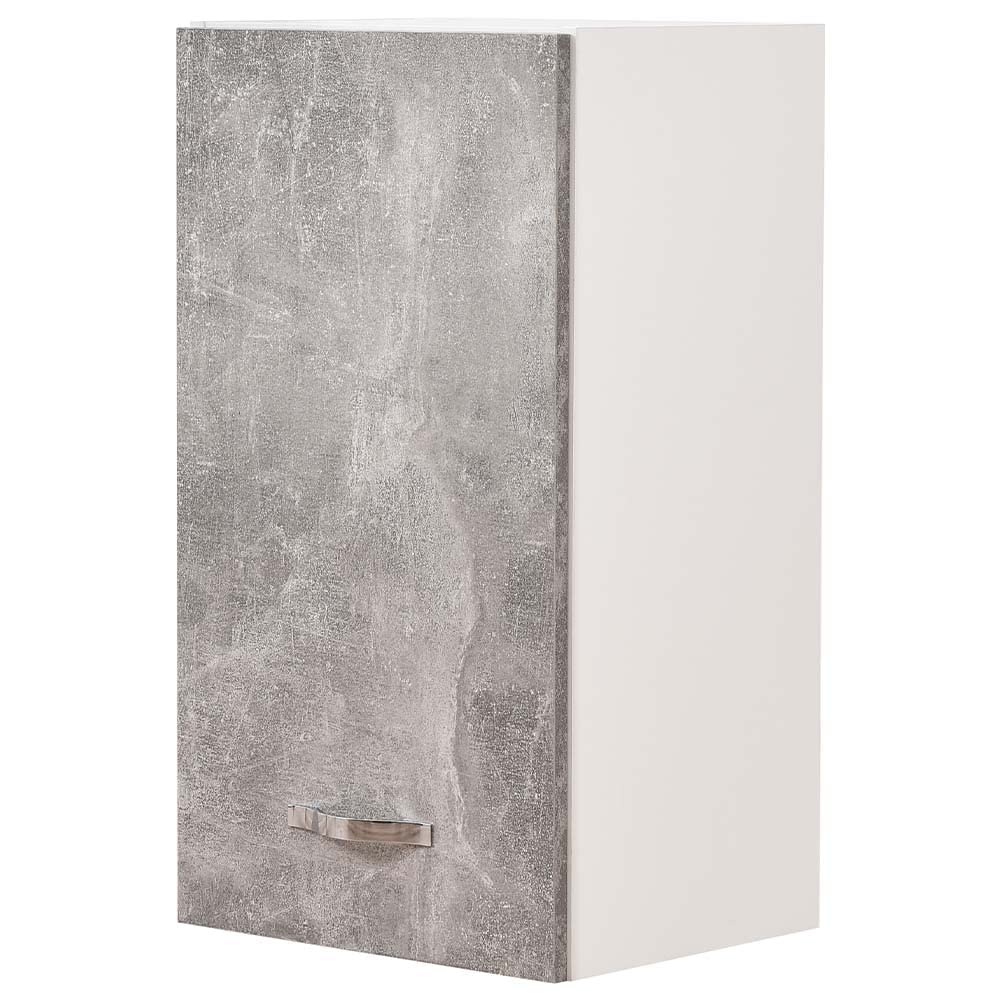 Shally Dogan WANDMONTIERTE KÜCHENWAND, Holz, grau, 40x32x72 cm 40x32x72 cm Grau, 40x32x72 cm Grau