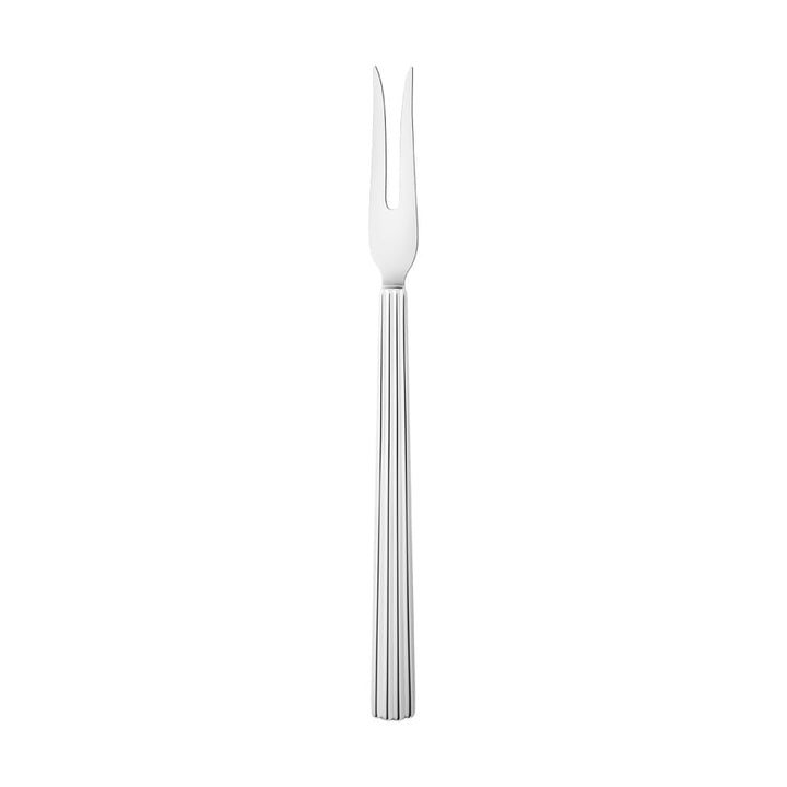 Georg Jensen Bernadotte Aufschnitt Gabel - Polierter Edelstahl - Sigvard Bernadotte Entwurf - Elegan