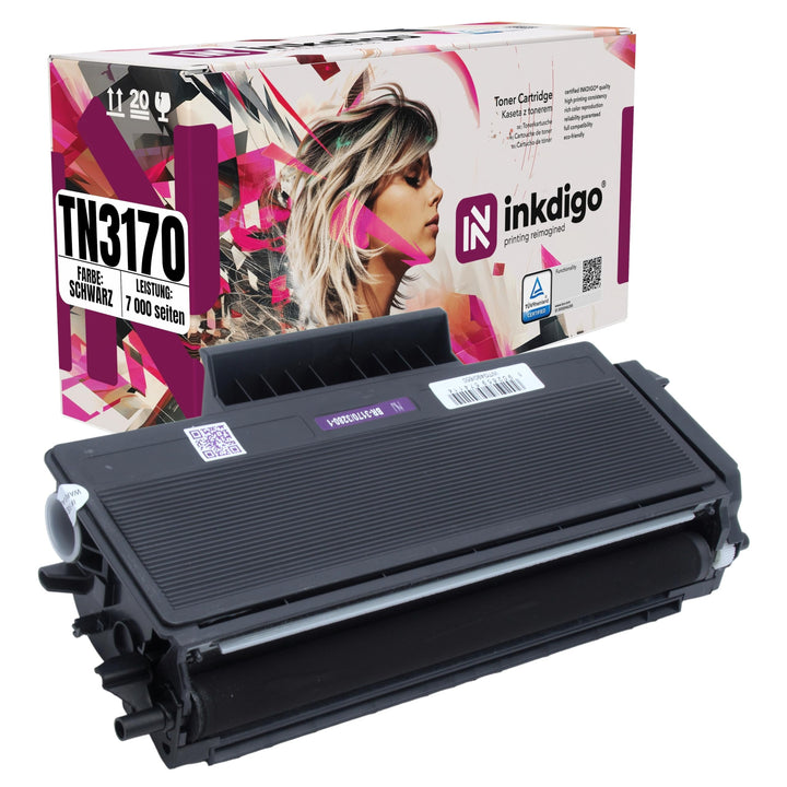 TN3170 XL - Premium TÜV Toner Schwarz Kompatibel für Brother TN-3170 DCP 8060 8065 HL 5240 5240 5240