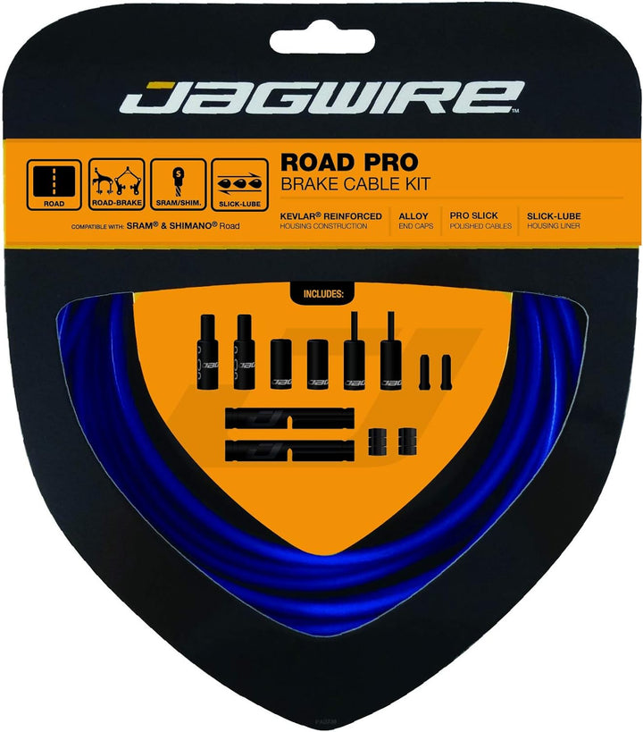 Jagwire Bremszugset Road Pro Sid Blue., Sid Blue.