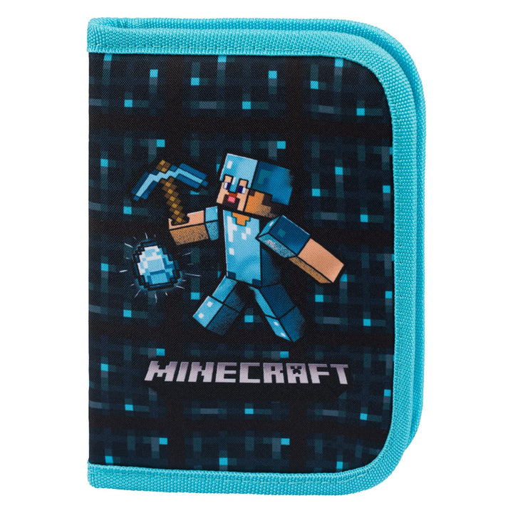 Baagl Minecraft Federmäppchen für Jungen und Mädchen, Schule Mäppchen, Federmappe, Federtasche für T