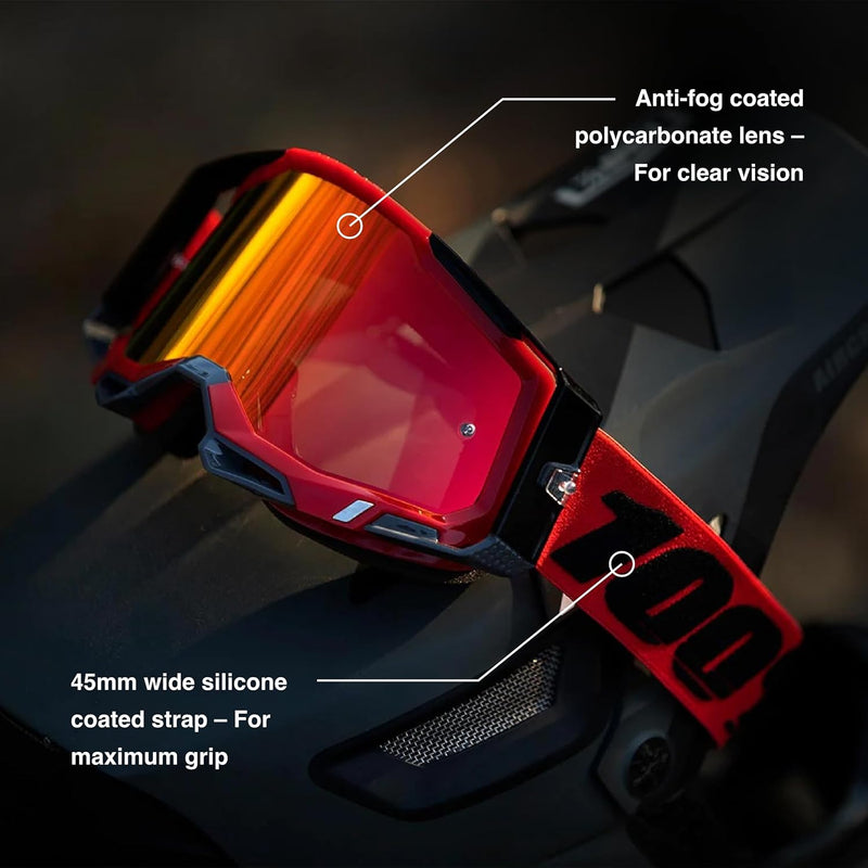 100% Crossbrille Accuri Gen. 2 Weiss