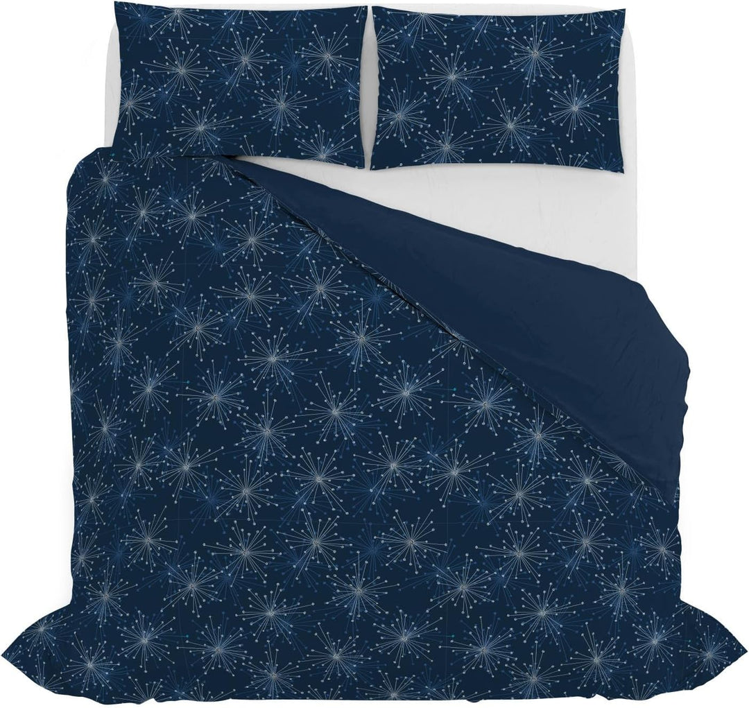 Italian Bed Linen MB Home Italy Fashion Bettbezug Set, Fireworks, Doppelbett, Fireworks