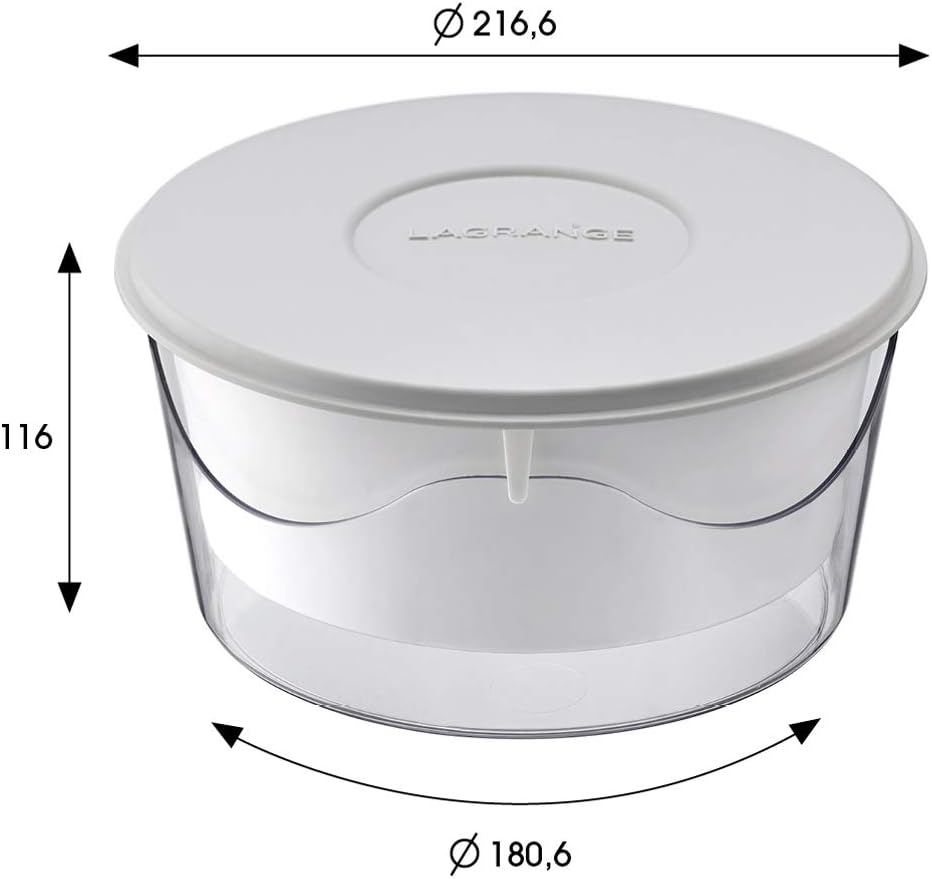 Lagrange Topf für Eiweissrührer, Joghurtbereiter, 1 l