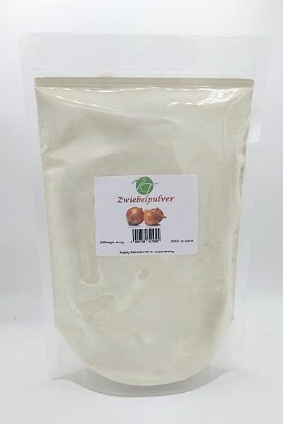 K T 1000 g / 1 kg Zwiebelpulver Zwiebeln fein gemahlen - 1A Qualität