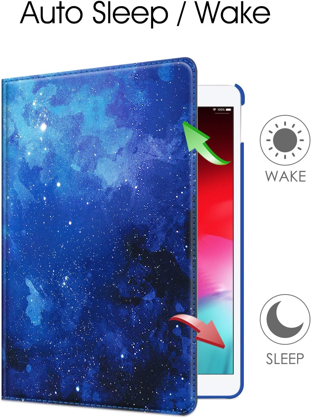 Fintie Hülle für iPad Air 10.5" 2019 (3. Generation) / iPad Pro 10.5" 2017, 360 Grad verstellbare Sc