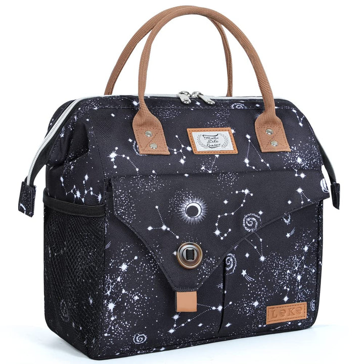 Lekesky Kühltasche Damen Lunchtasche Isolierte für Frauen Auslaufsichere weit geöffnete Lunchbox, 11