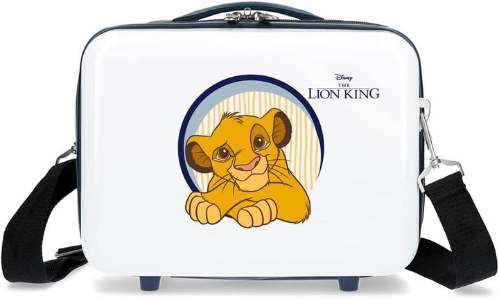 Disney EL Rey Leon Kulturbeutel, anpassbar, mit Umhängetasche, Mehrfarbig, 29 x 21 x 15 cm, starr, A