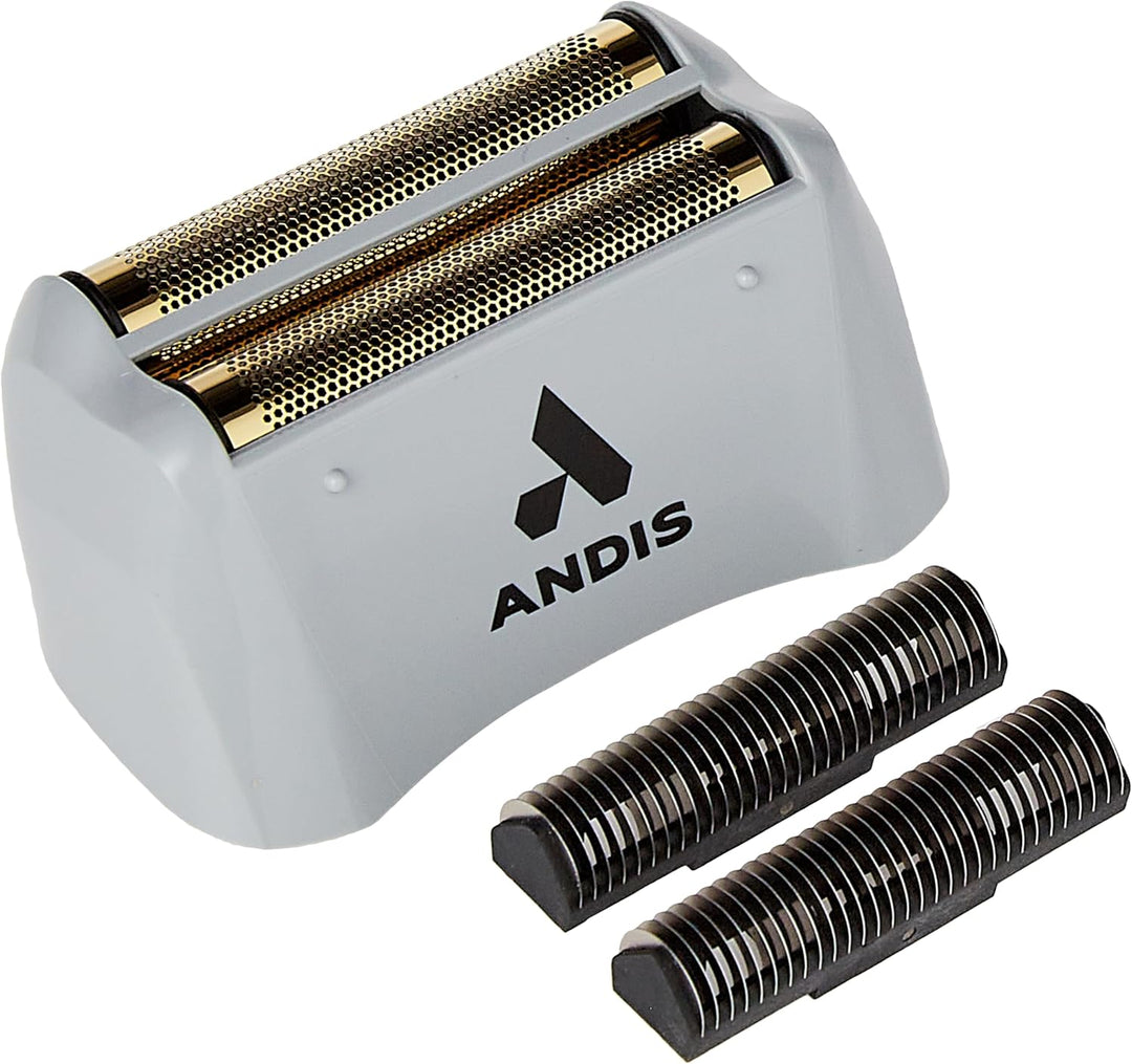 Andis 17280 ProFoil Lithium Rasierer Ersatz Titanfolie Montage und Innenschneider, Grau Ersatzfolie