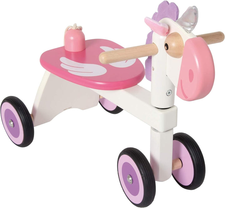 Bartl 111555 Rutscher Einhorn aus Holz, Spitzen Qualität