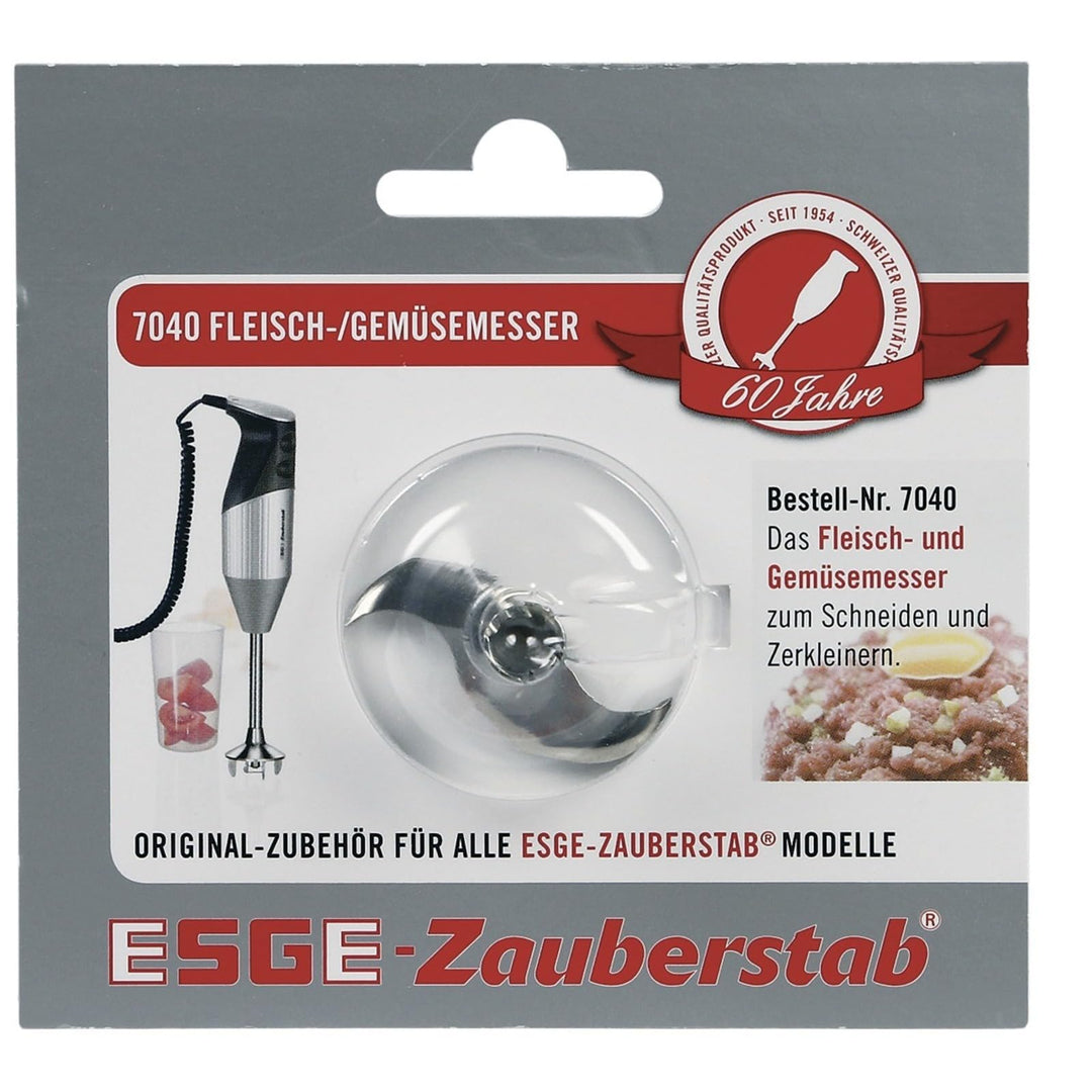 LUTH Premium Profi Parts Messer kompatibel mit Unold 7040 Fleischmesser für Elektrische Stabmixer