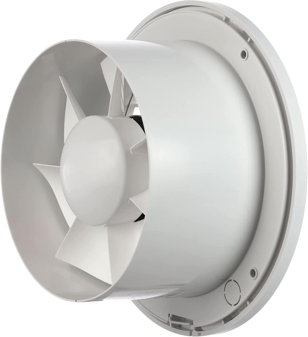 Ø 150mm Weiss Badlüfter - Ventilator mit Kugellager - Lüfter für Effiziente Belüftung im Bad Kuche W
