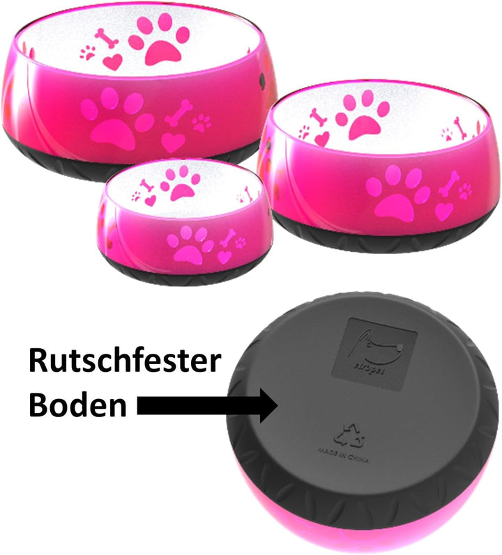 Hundenapf kleine Hunde/Hundenapf grosse Hunde/Futternapf Hund/Trinknapf Hund/S/M/L rutschfest (M 101
