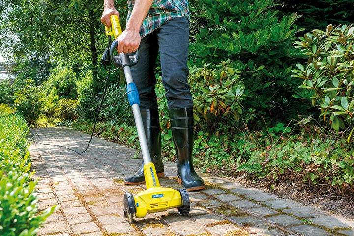 GLORIA Fugenreiniger WeedBrush | Elektrischer Fugenkratzer | Unkrautbürste | Zwischen Terrassenplatt