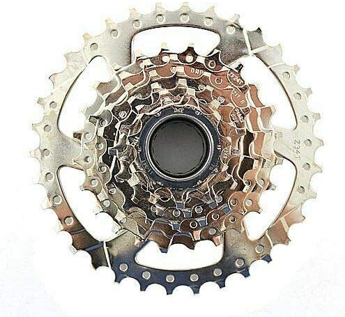 DNP 7 Speed Screw-on Freewheel Nickel Plate 11-34T 