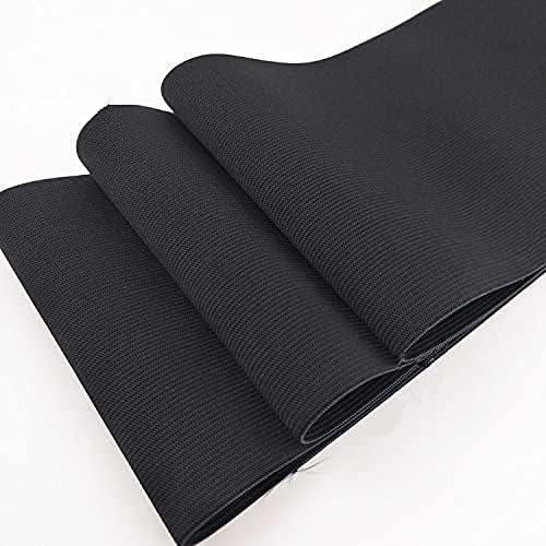 25M Elastisches Nähband, flaches Gummiband, breites elastisches Band, breites flaches Gummiband, wei