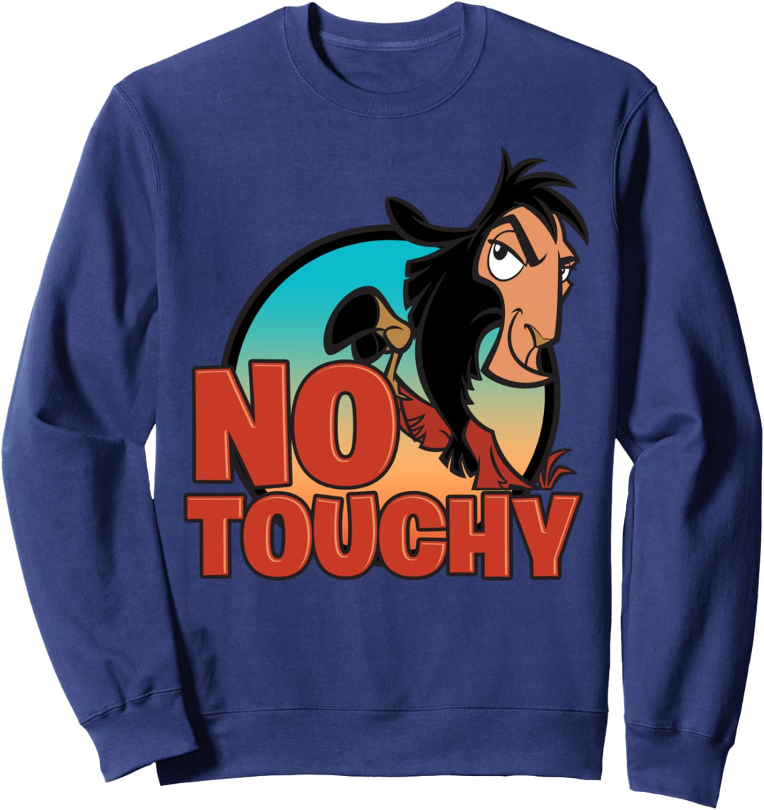 Disney The Emperor's New Groove Kuzco No Touchy Circle Sweatshirt