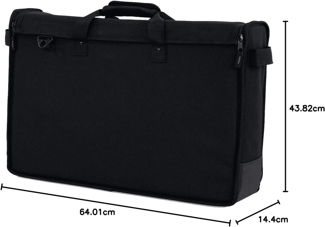 Kleine gepolsterte Tragetasche für LCD-Bildschirme von Gator, passend für 19–24-Zoll-Bildschirme s S