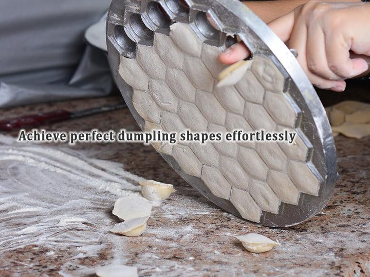2 Stück Pelmeni Form, Pelmeni Maker mit 37 Löcher, Dumplings Ravioli Mold, Handgefertigter Teigtasch