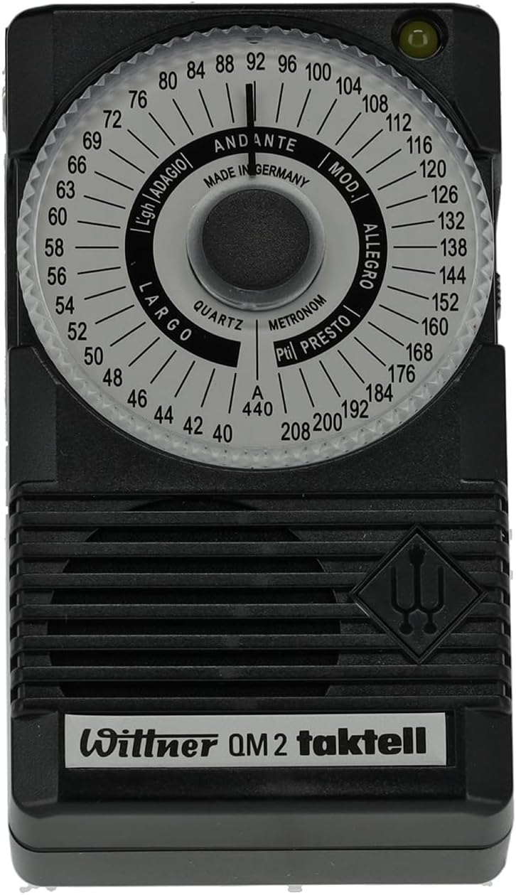 Wittner Metronom 861161 QM2 schwarz QM2 schwarz Single, QM2 schwarz Single