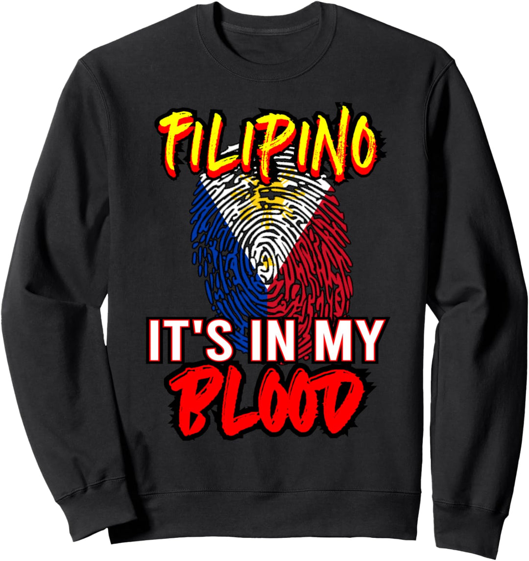 Filipino Asian Pinoy Pinay Lineage Sweatshirt