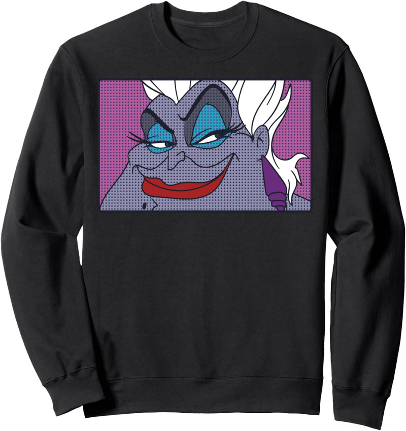 Disney Villains Ursula Comic Panel Portrait Sweatshirt