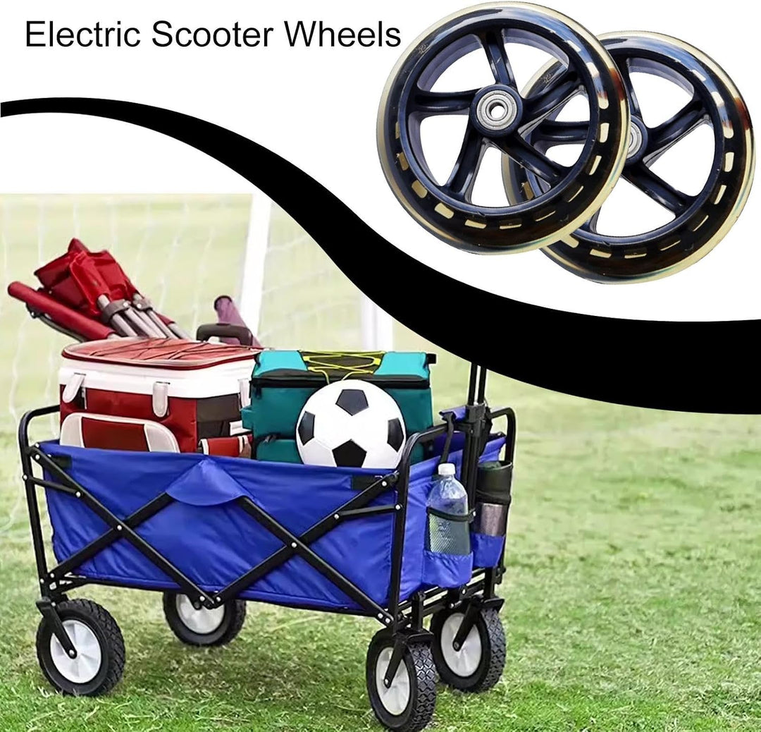 Scooter Rollen, 2 Stück Scooter Ersatzräder, Elektroroller Roller | Ersatzräder Trolley Rollerräder