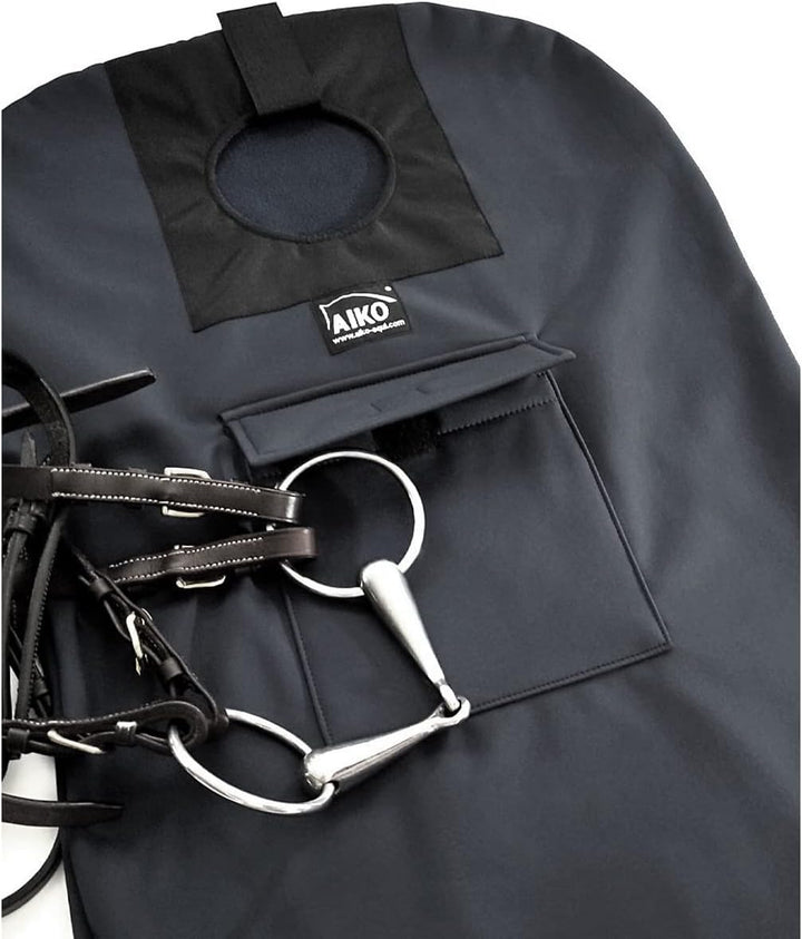 Aiko Trensentasche Softshell - wasserfest und atmungsaktiv, schwarz