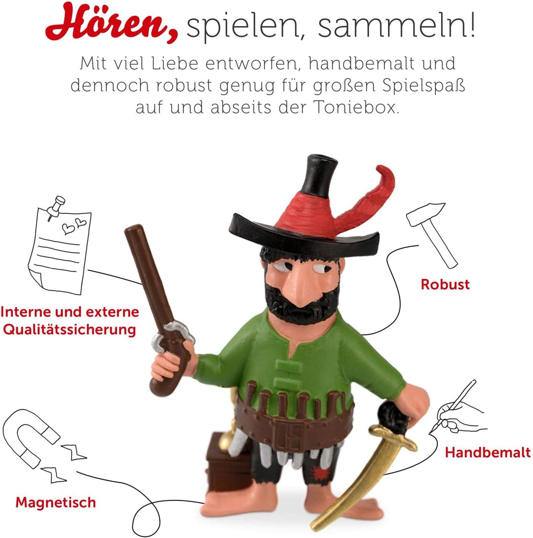 tonies 01-0033 Hörfiguren für Toniebox: der RÄUBER HOTZENPLOTZ Hörspiel Figur - ca. 113 Min - ab 6 J