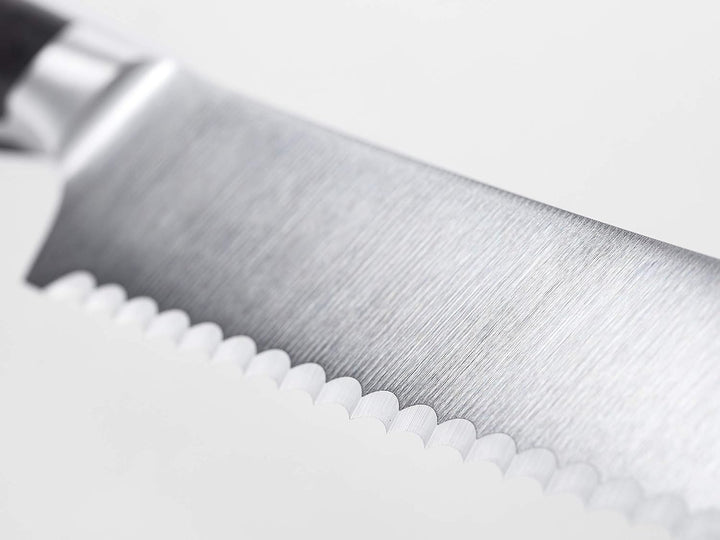 WÜSTHOF Ikon Aufschnittmesser 14 cm, Silber 14 cm Aufschnittmesser, 14 cm Aufschnittmesser