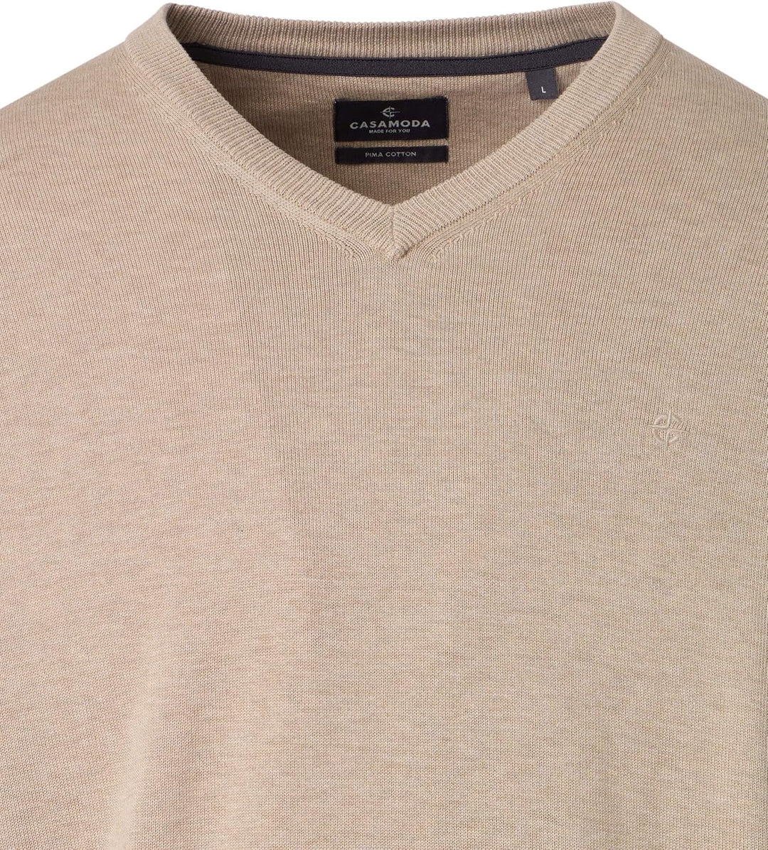 CASAMODA Herren Pullover S Beige, S Beige