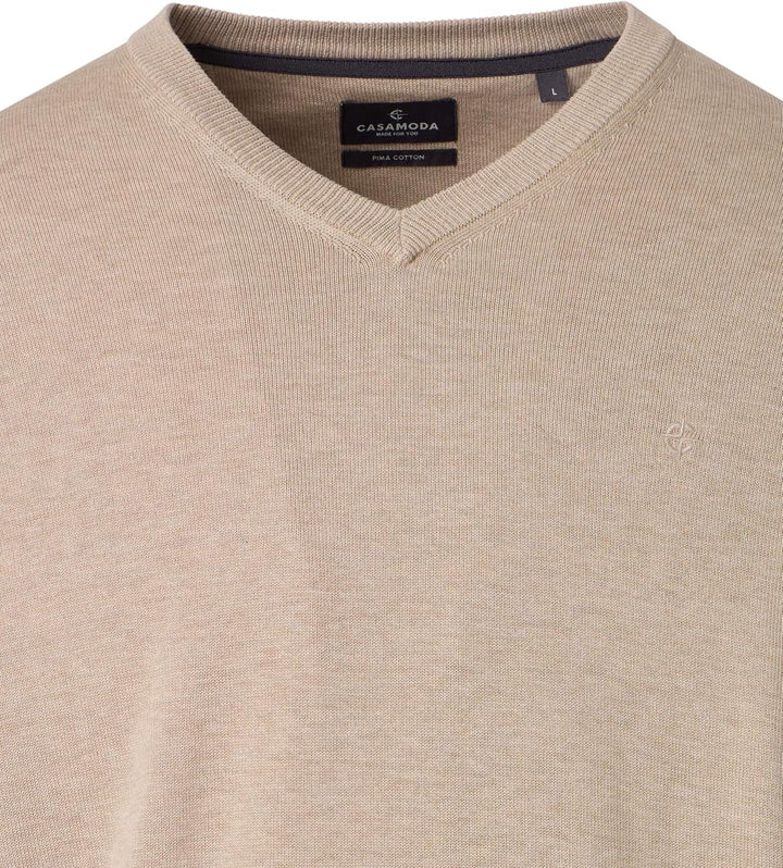 CASAMODA Herren Pullover S Beige, S Beige