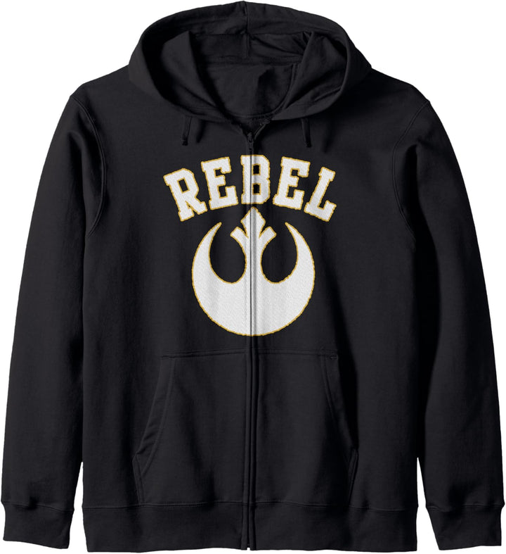 Star Wars REBEL Logo Collegiate Sport Jersey Kapuzenjacke