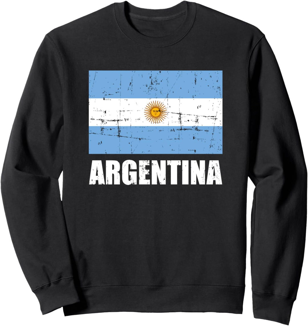 Argentinien Argentina Flagge Sweatshirt