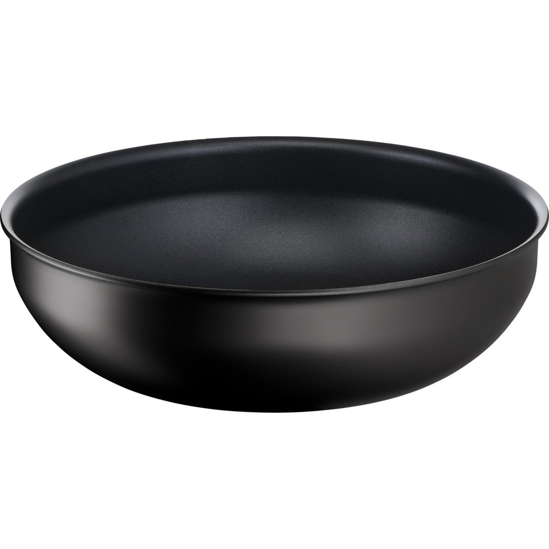 Tefal Ingenio Unlimited, 26 cm grosser Wok, stapelbar, abnehmbarer Griff, platzsparend, antihaftbesc