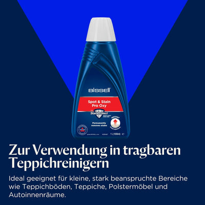 BISSELL SpotClean HydroSteam | Fleckenreiniger für Hartnäckige Flecken | Dampft, Schrubbt und Saugt