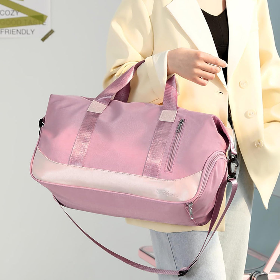 Sporttaschen Reisetasche für Damen Herren, Tasche für Sport Yoga Reisen, wasserdichte Trainingstasch