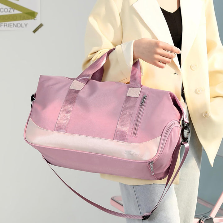 Sporttaschen Reisetasche für Damen Herren, Tasche für Sport Yoga Reisen, wasserdichte Trainingstasch