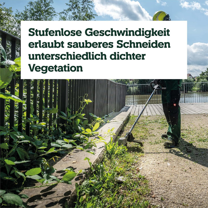 metabo Akku-Freischneider FSD 36-18 LTX BL 40 – 601610850 – Leiser Rasentrimmer mit Rundgriff, Metab