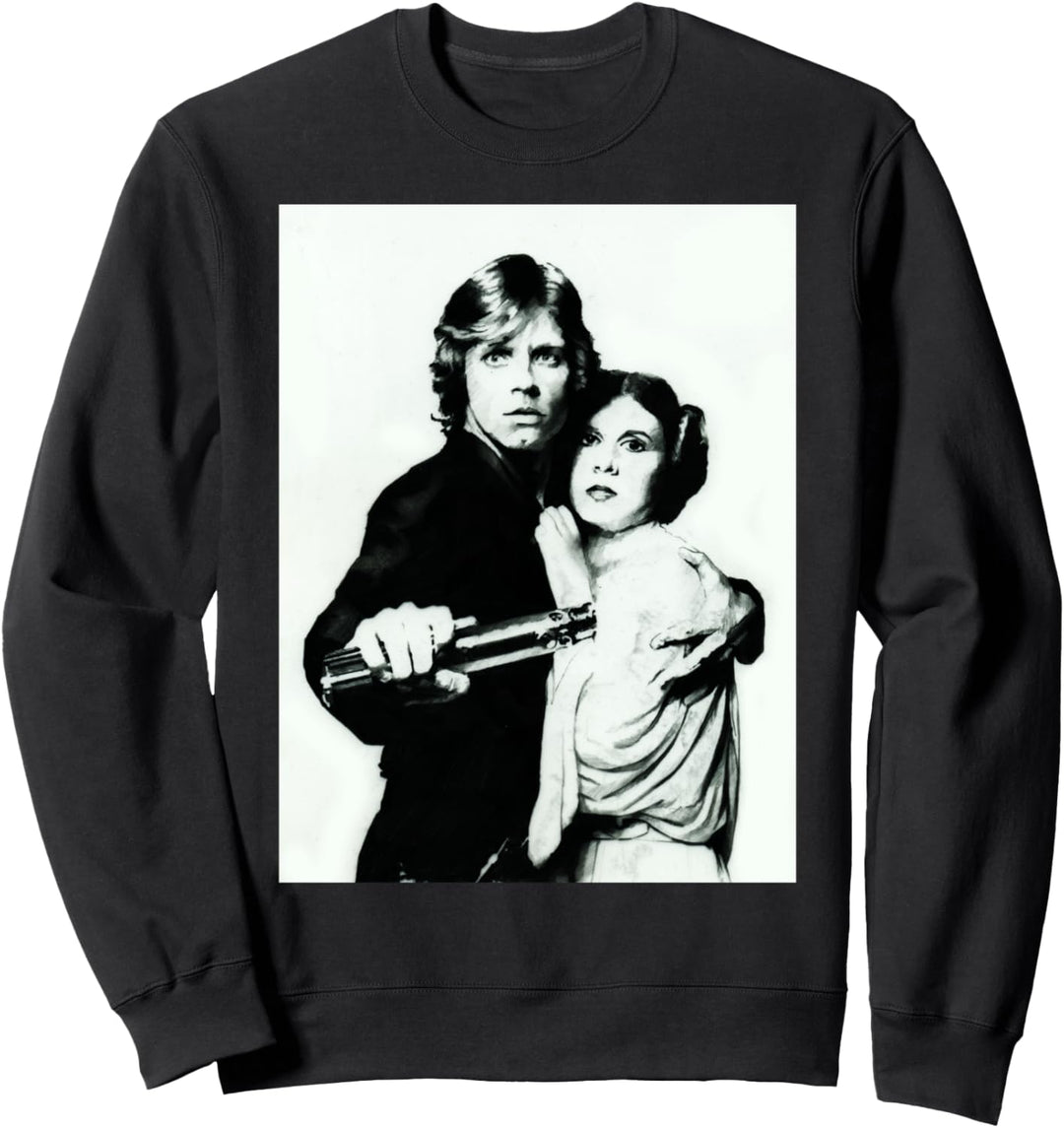 Star Wars Luke & Leia Embrace Photo Sweatshirt