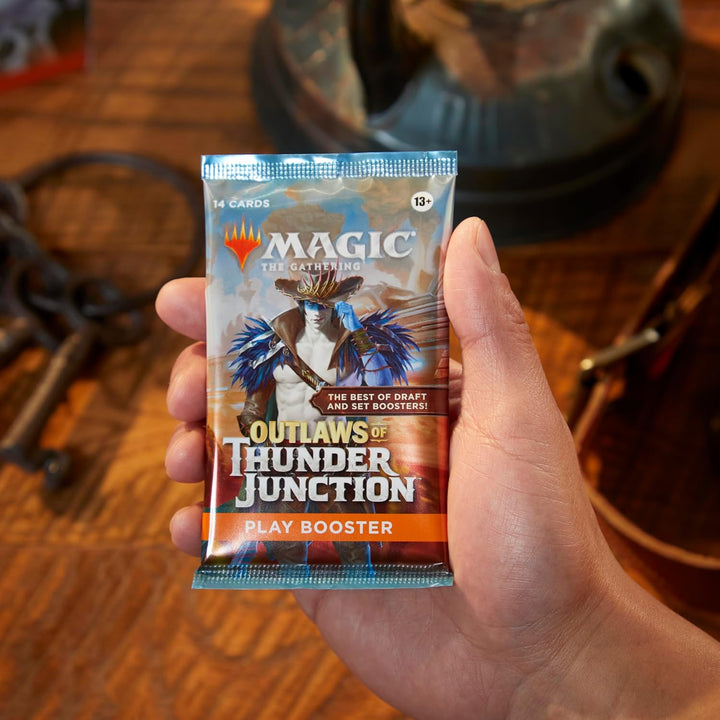 Magic: The Gathering – Outlaws von Thunder Junction Play-Booster-Display – 36 Booster (504 Magic-Kar