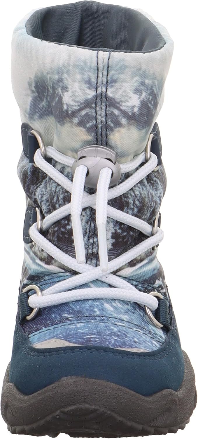 Superfit Jungen Glacier Warm Gefütterte Gore-tex Schneestiefel, Blau 8010