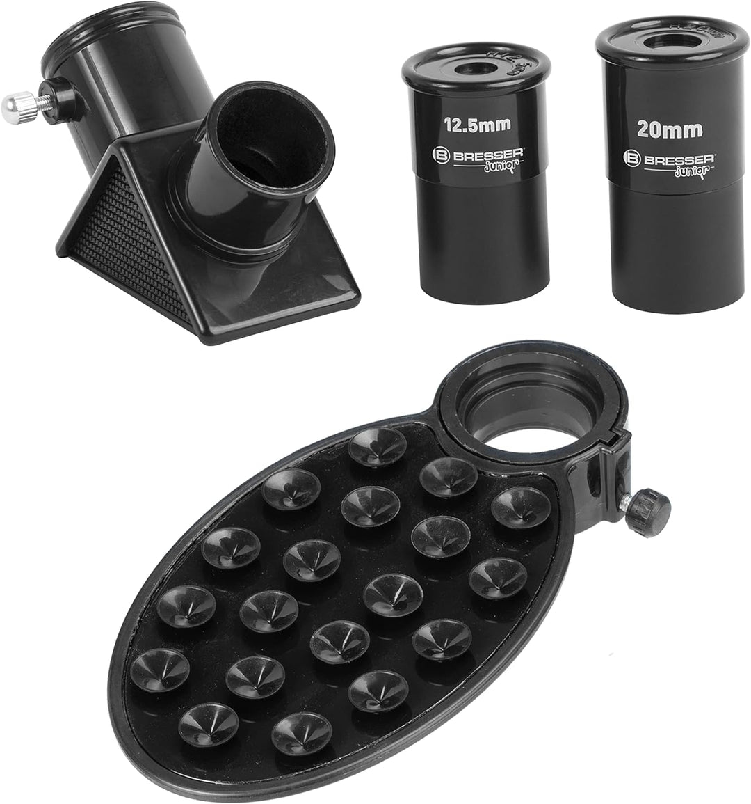 Bresser Junior Mikroskop &amp; Teleskop Set mit Mikroskop 40x-640x Vergrösserung und 40/400mm Teleskop f